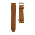 20mm Leather Strap with in-built spring bar (Brown)
