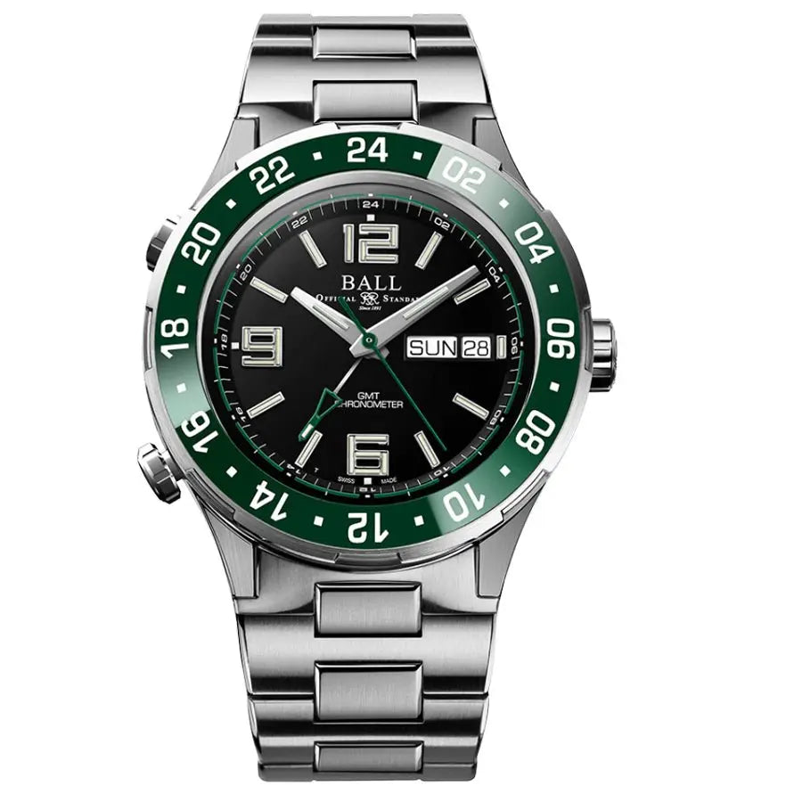 BALL ROADMASTER MARINE GMT 40MM LIMITED EDITION DG3000A-S5C-BK
