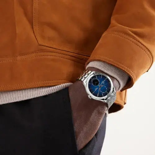 BAUME & MERCIER 42MM BAUMATIC CLIFTON MOON PHASE DATE 10725