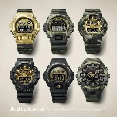 CASIO G-SHOCK Watch Camo GA-700CMG-3A