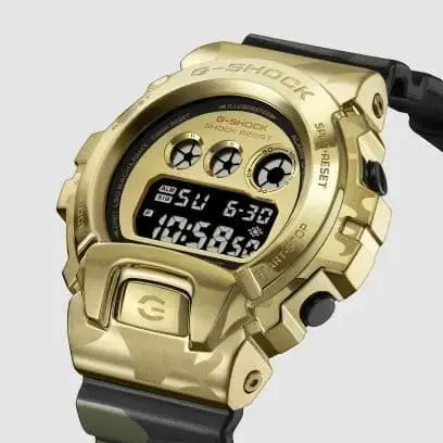 CASIO G-SHOCK Watch Camo Gold GM-6900CMG-3