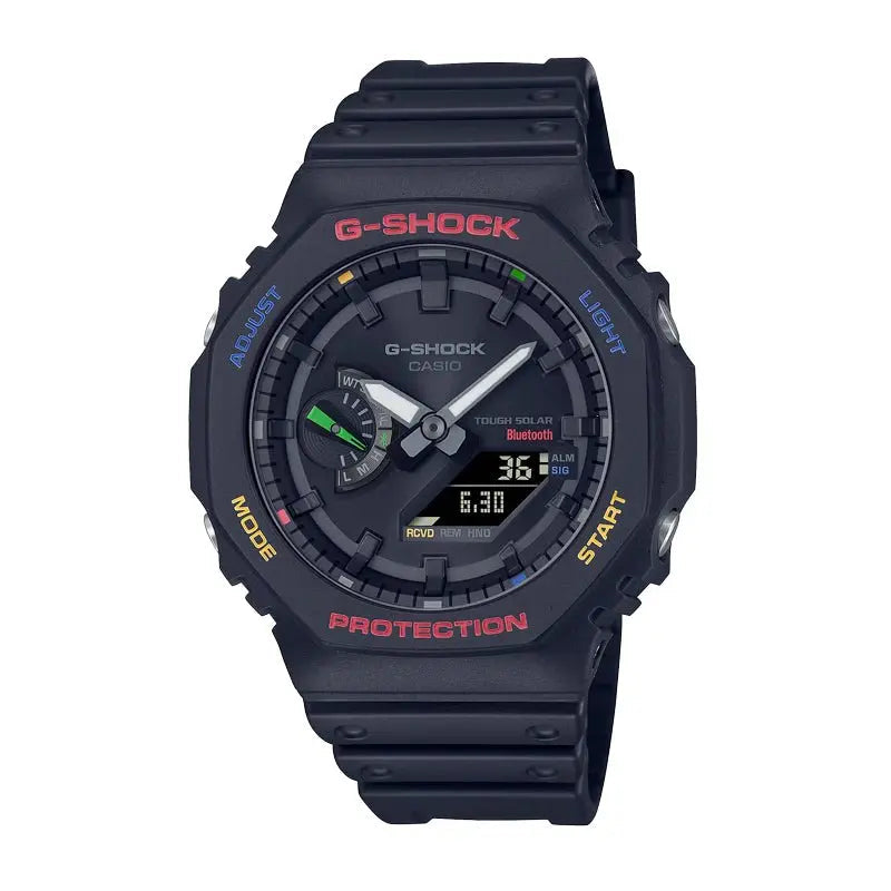 CASIO G-SHOCK WATCH Carbon Core "Colorful" GA-B2100FC-1ADR