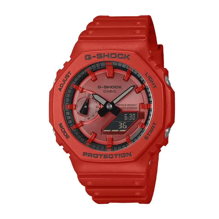 CASIO G-SHOCK WATCH Carbon Core GA-2100RRB-4A