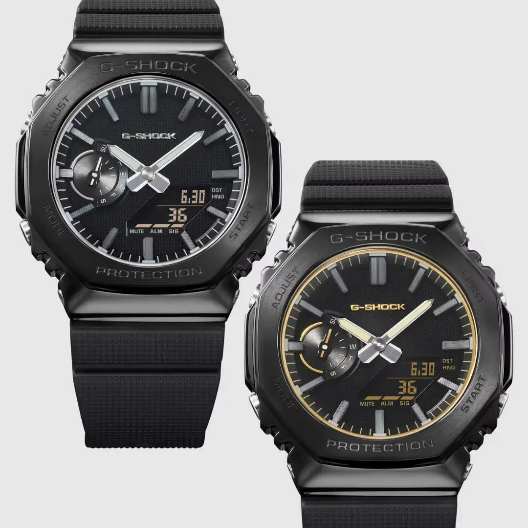 CASIO G-SHOCK WATCH Carbon Core Luxe Black G-Steel GM-2100LXB-1ADR
