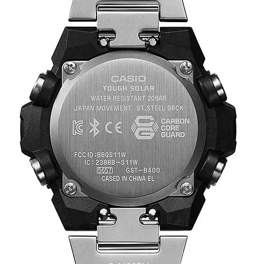 CASIO G-SHOCK WATCH (G-STEEL) GST-B400D-1ADR