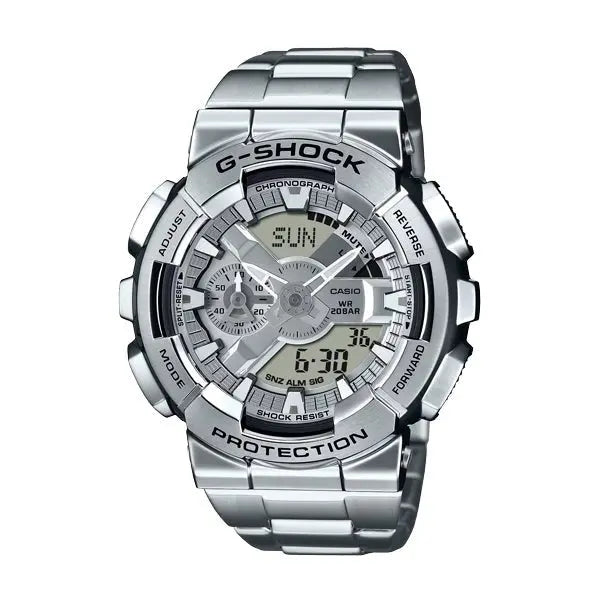 CASIO G-SHOCK WATCH STEEL GM-110D-8ADR