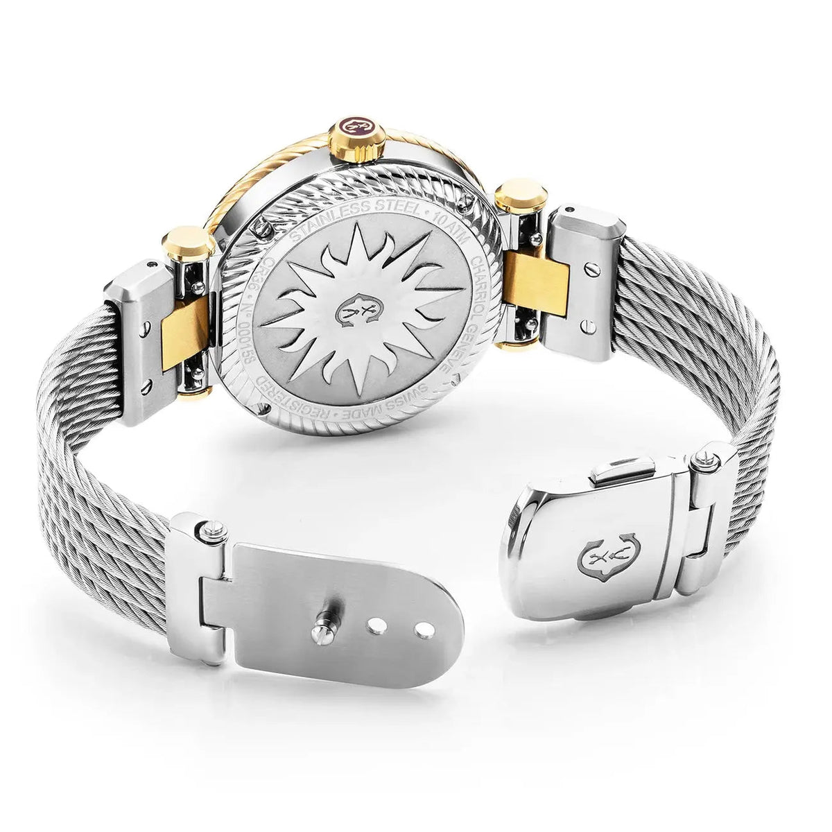 Charriol Navigator Cruise Quartz 36MM CR36SY.590.004