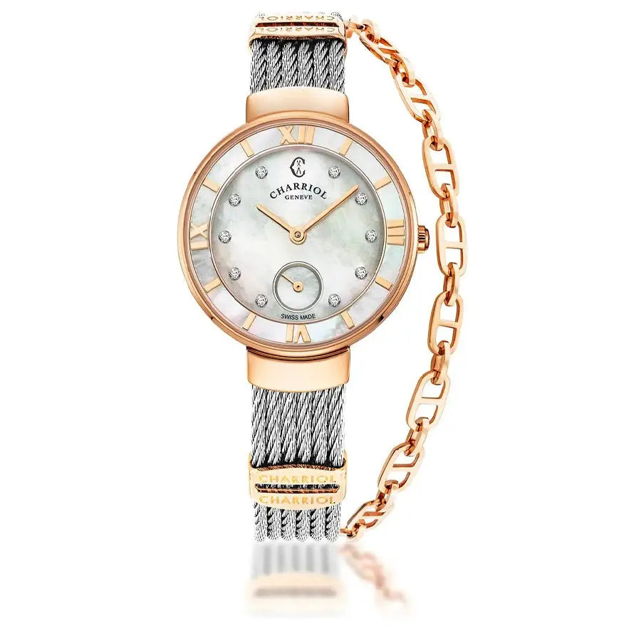 Charriol St Tropez Quartz 30MM STN30PW.530.301