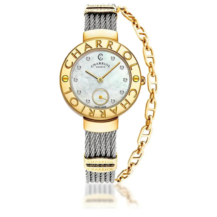 Charriol St Tropez Quartz 30MM STN30YCC.530.301