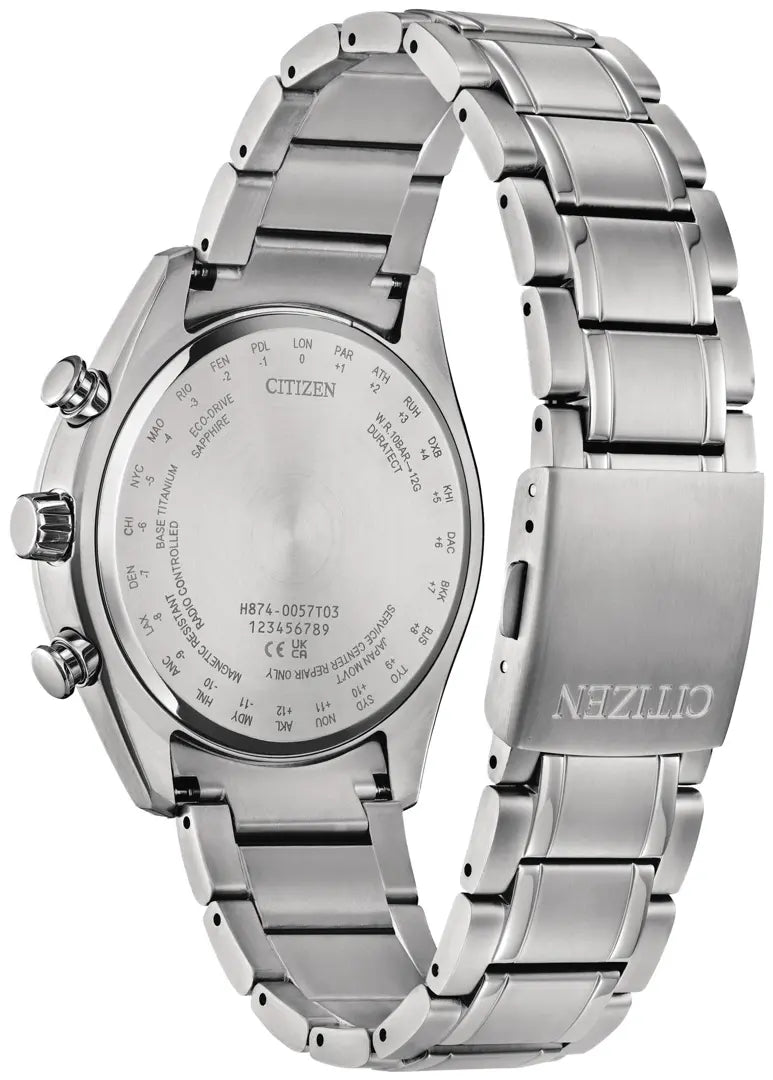 CITIZEN Attesa Eco-Drive Radio Controlled 43MM BY1010-81Z