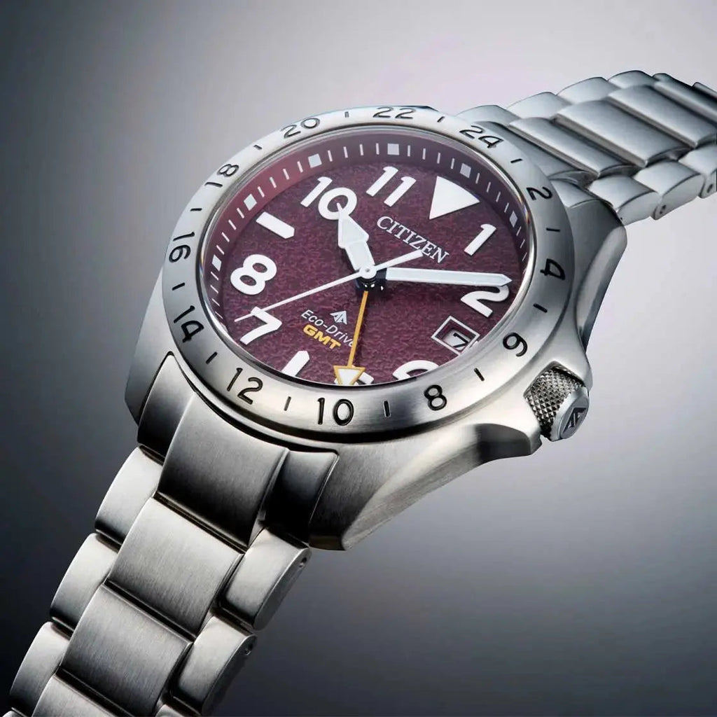CITIZEN PROMASTER GMT ECO-DRIVE 39.5MM BJ7150-50W