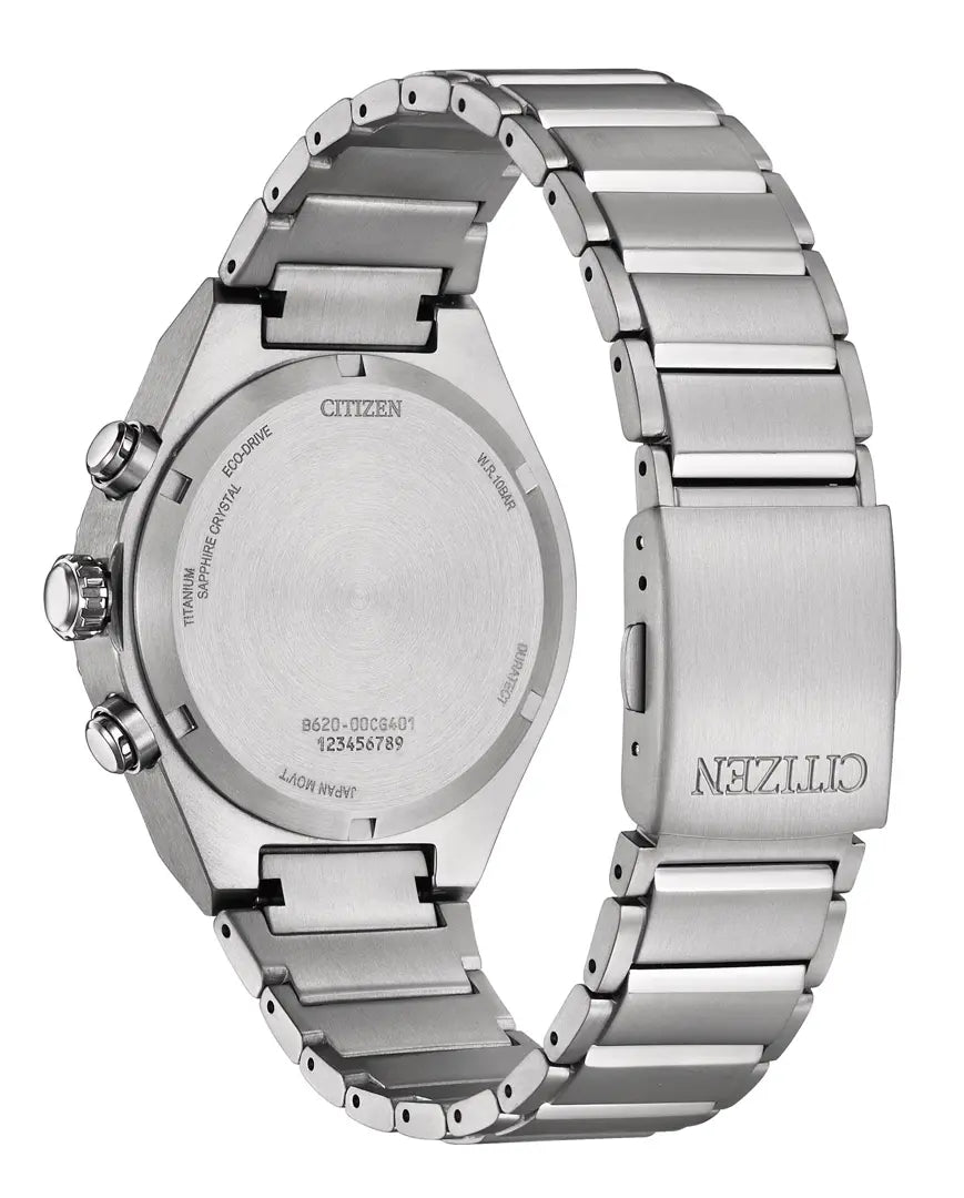 CITIZEN WATCH SUPER TITANIUM ZENSHIN CHRONOGRAPH 41MM ECO-DRIVE CA4691-59L