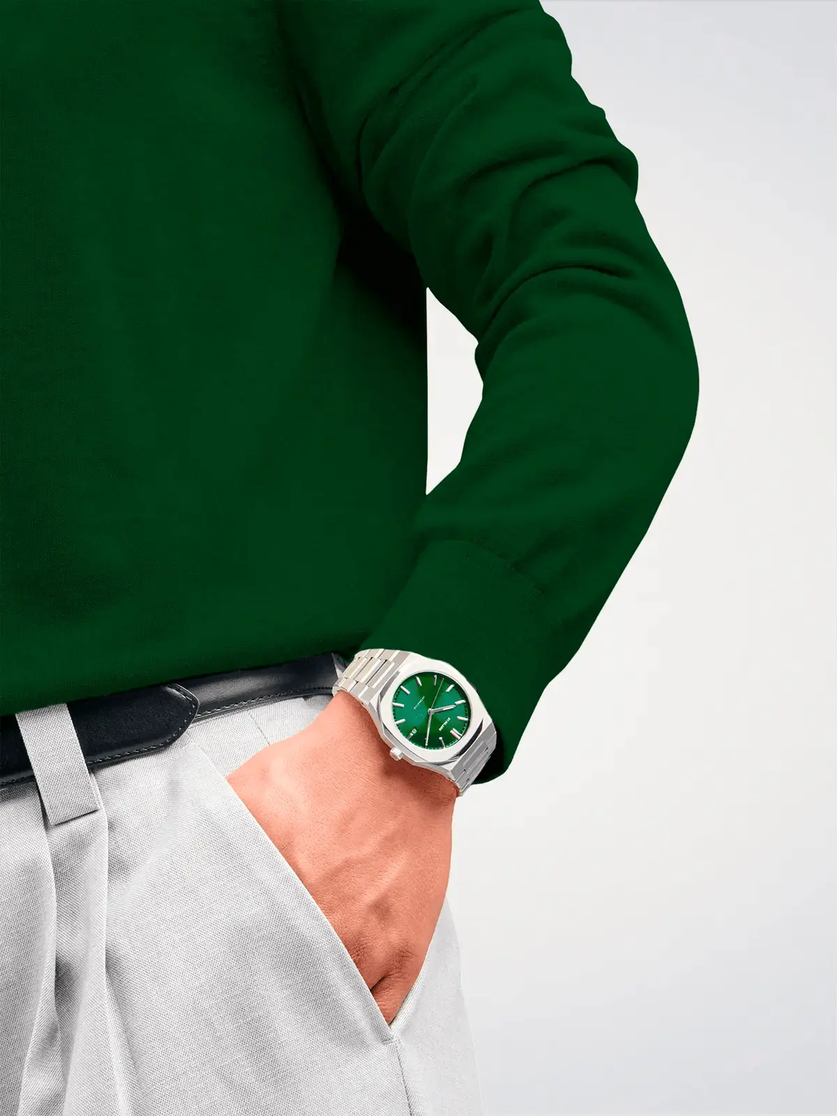 D1Milano Automatico Green 41MM D1-ATBJ12