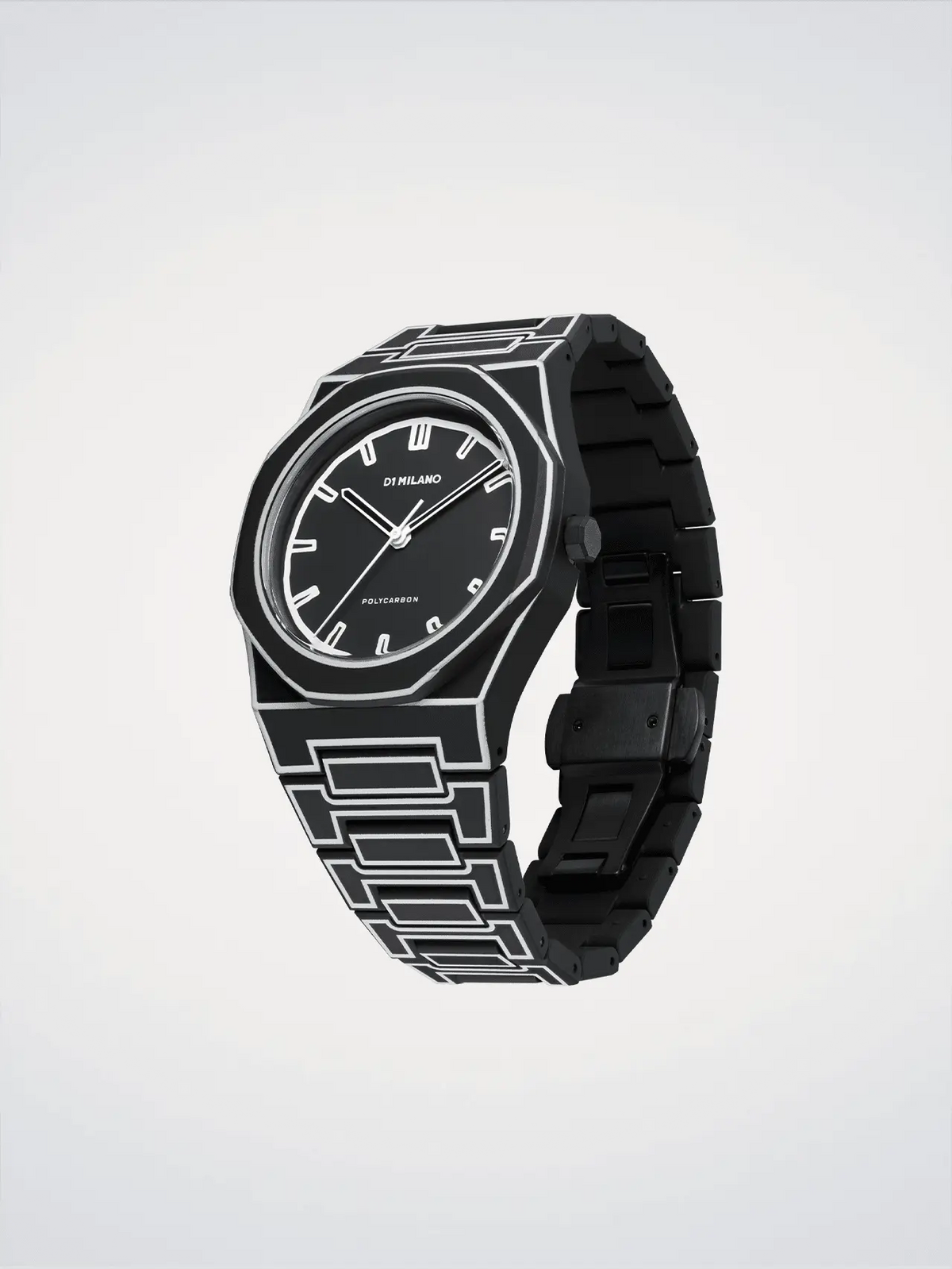 D1Milano Polycarbon Black Sketch 40MM D1-PCBJ33