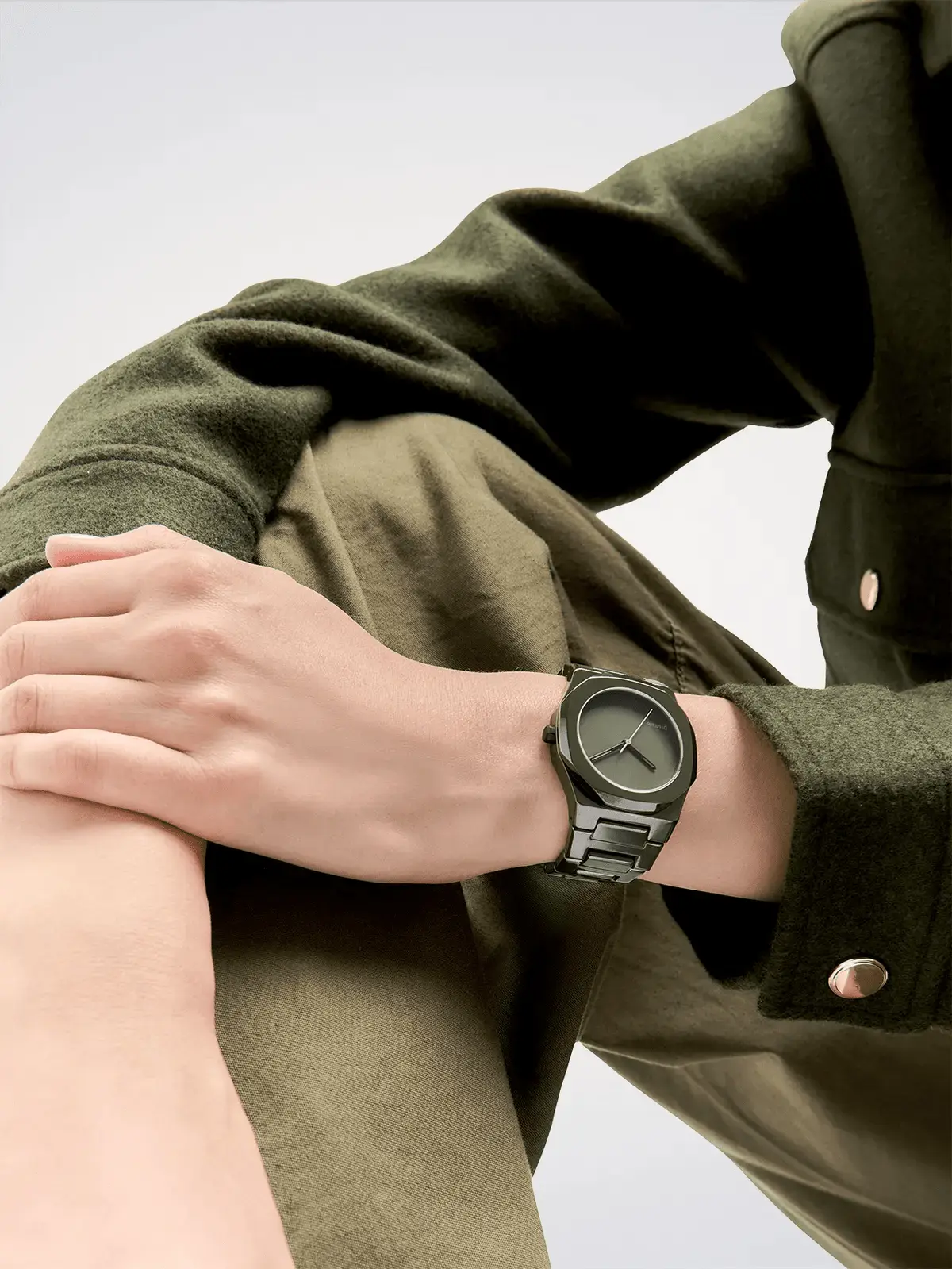 D1Milano Pure Green Ceramica Watch 37MM D1-CEBU04