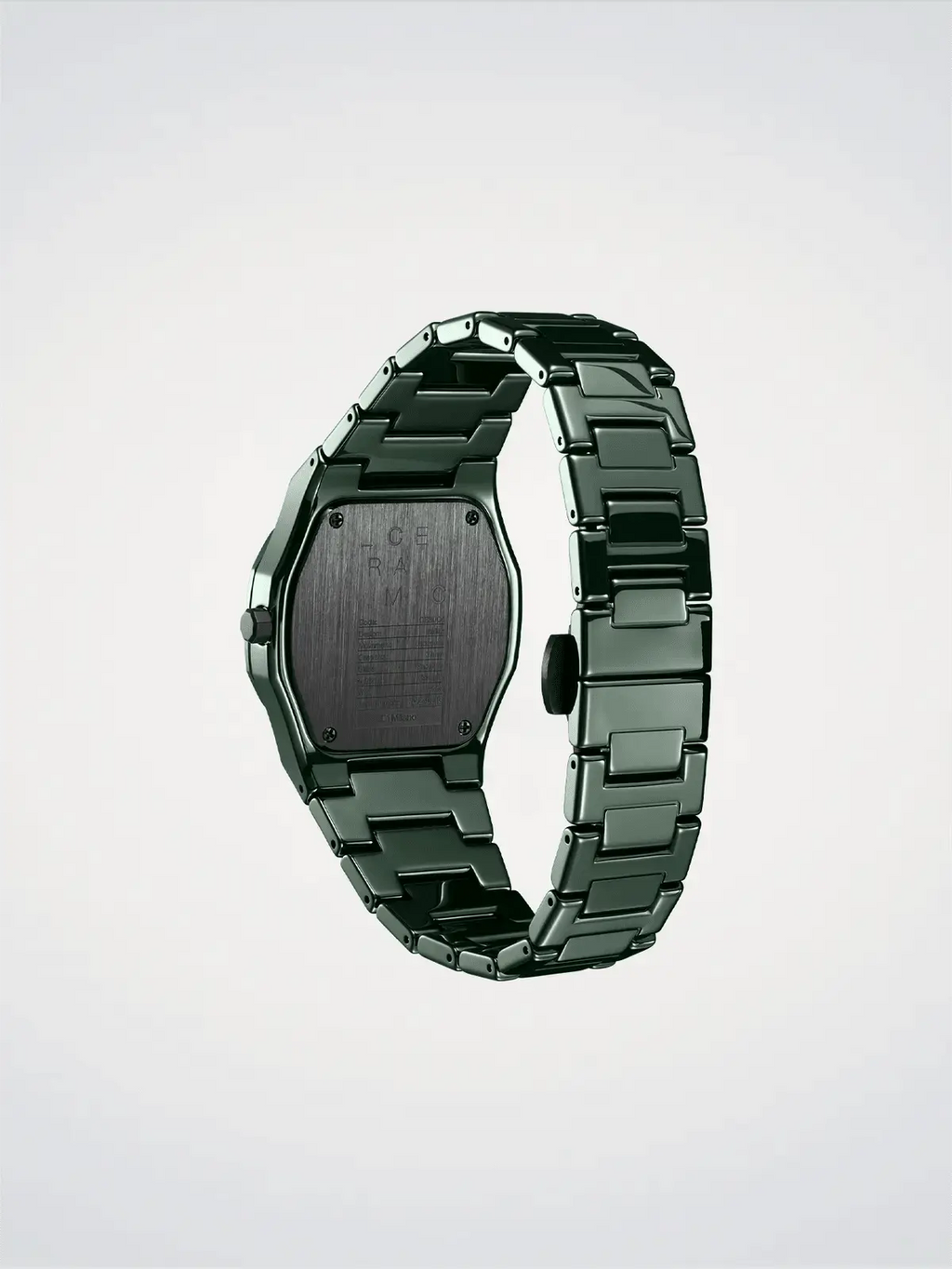 D1Milano Pure Green Ceramica Watch 37MM D1-CEBU04