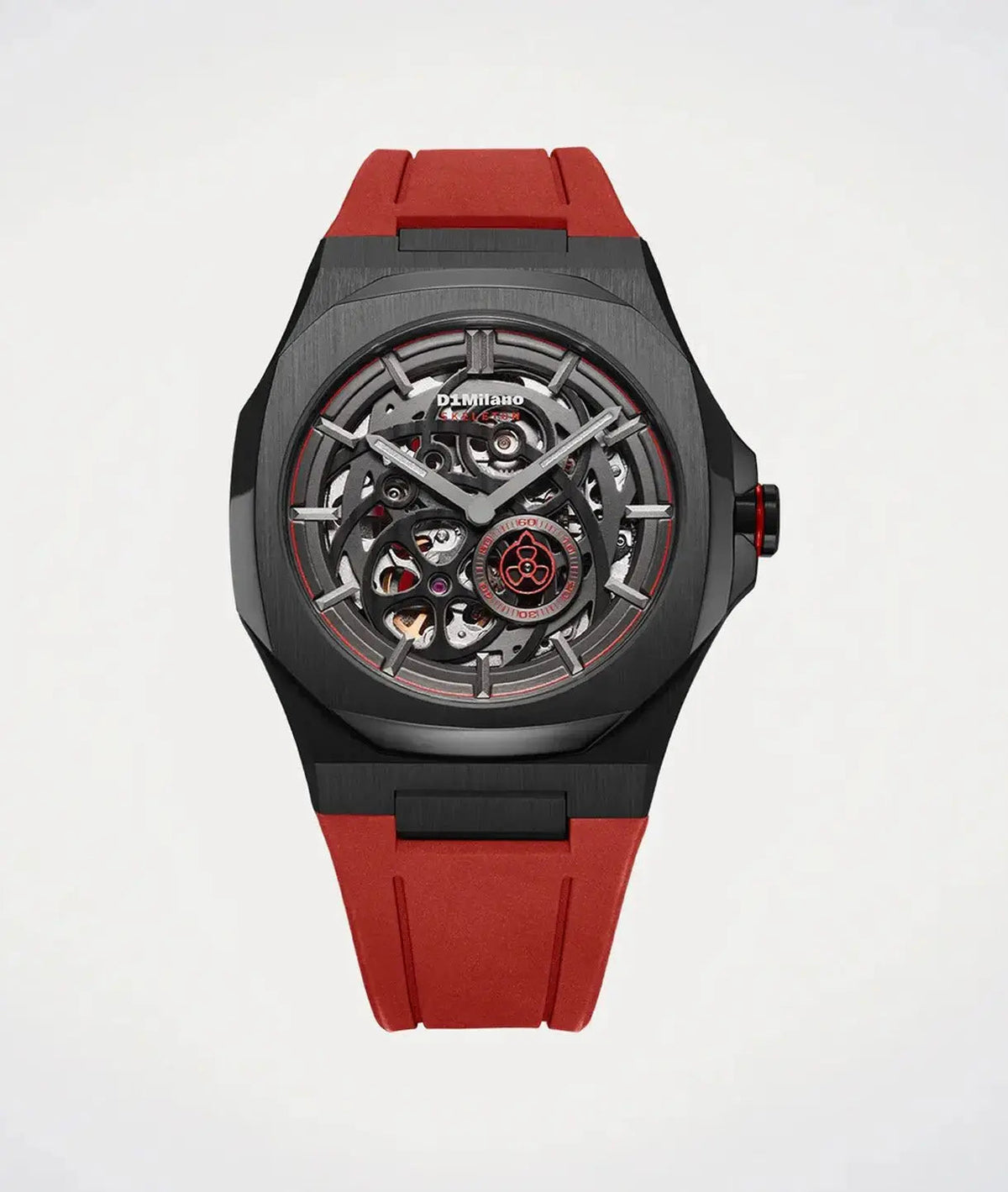D1Milano Skeleton Crimson Core Red 41MM D1-SKRJ18
