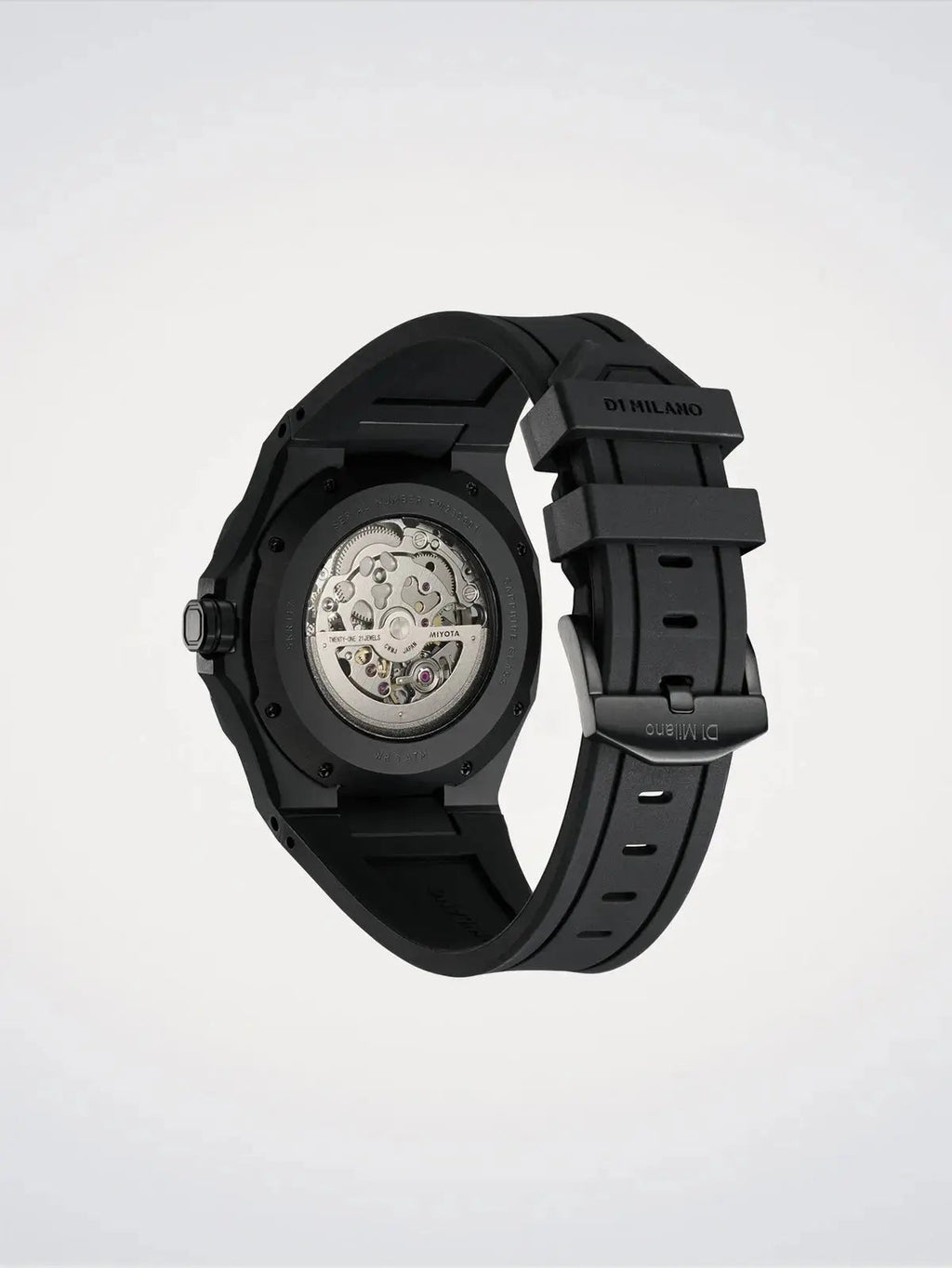 D1Milano Skeleton Jet Black 41MM D1-SKRJ17