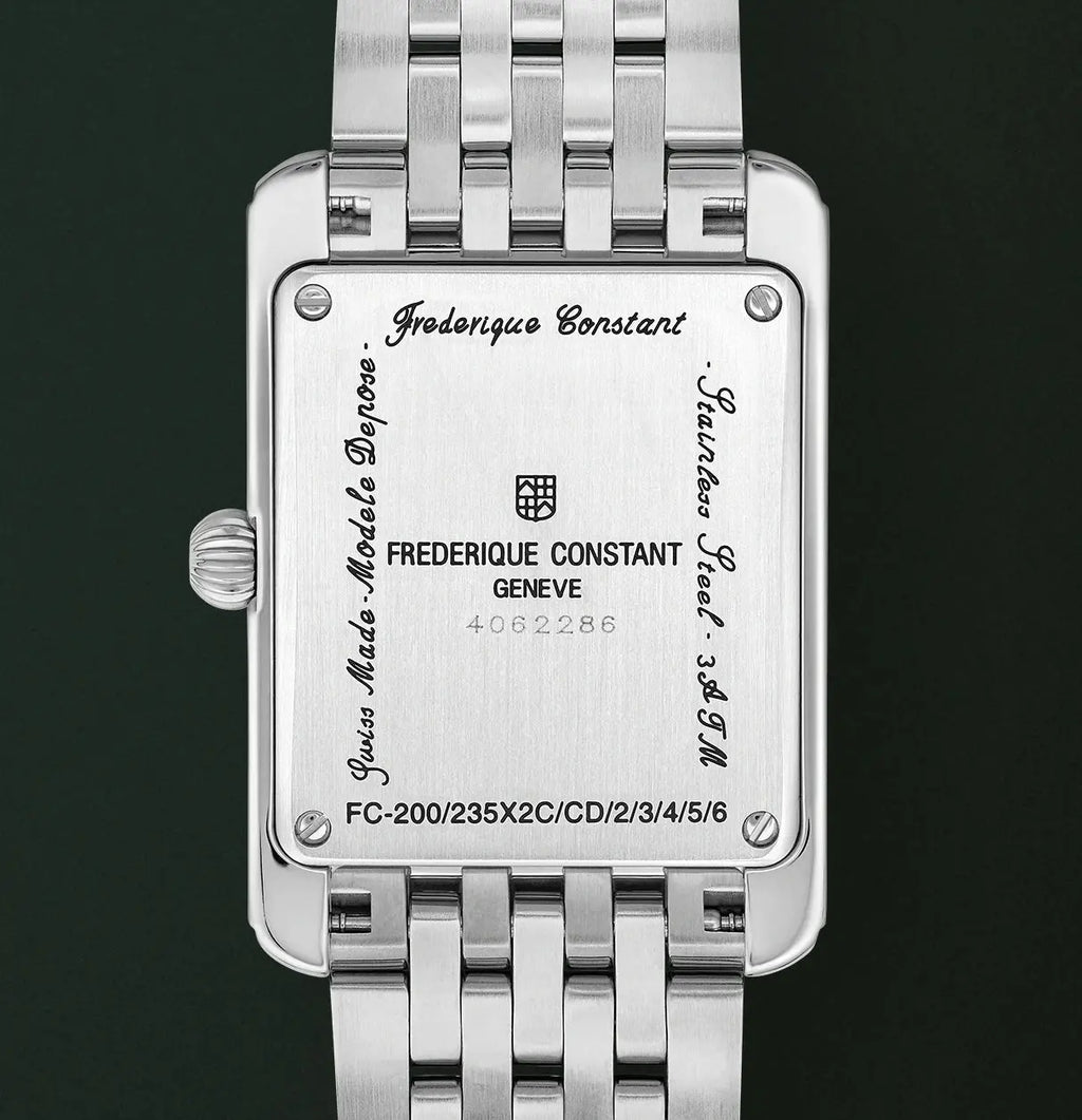 Frederique Constant Carree Small Seconds 36mm FC-235GR2C6B