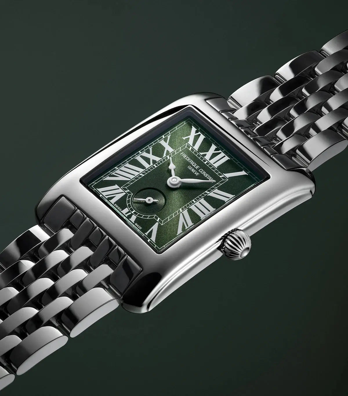 Frederique Constant Carree Small Seconds 36mm FC-235GR2C6B
