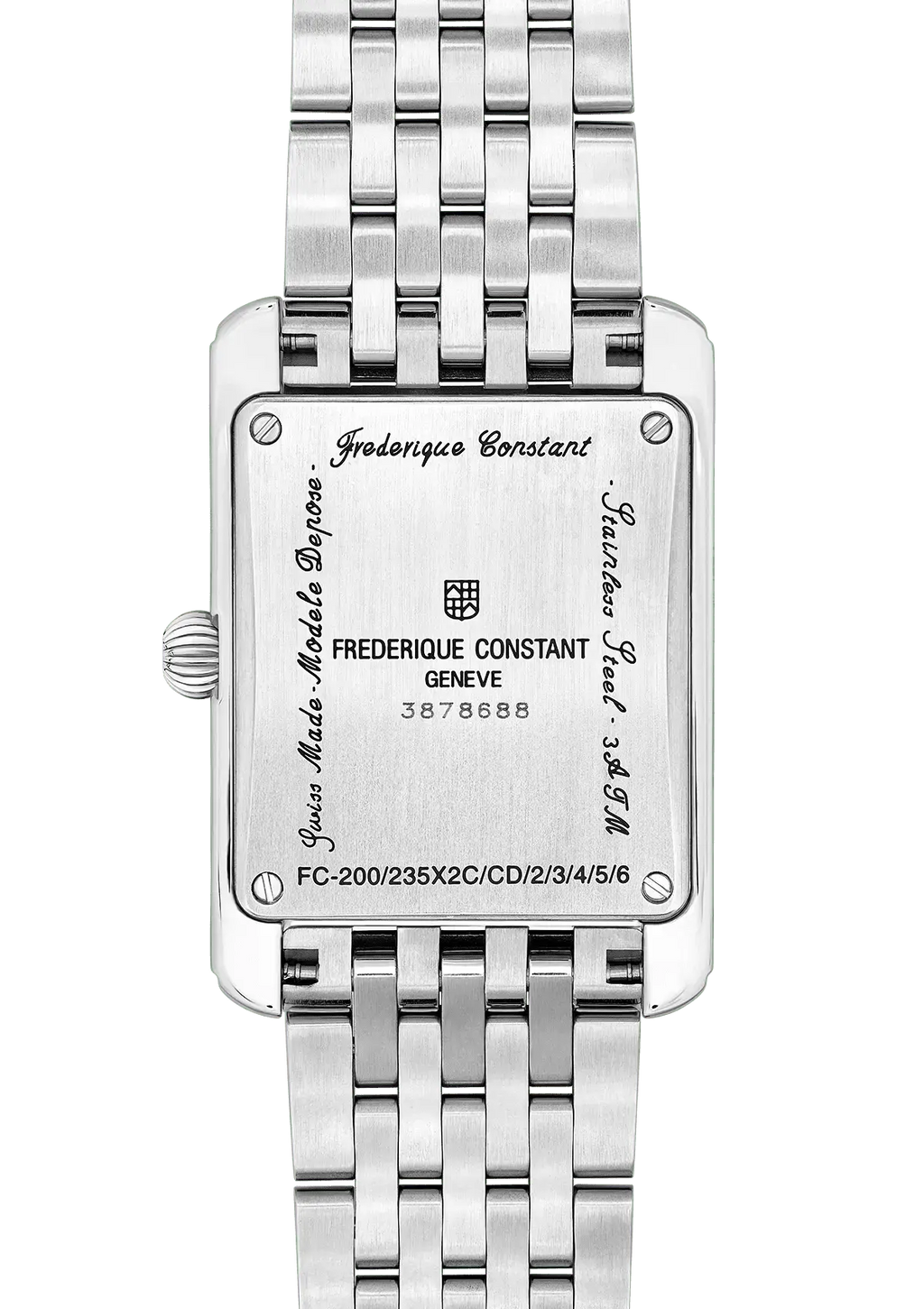 Frederique Constant Carree Small Seconds 36mm FC-235S2C6B