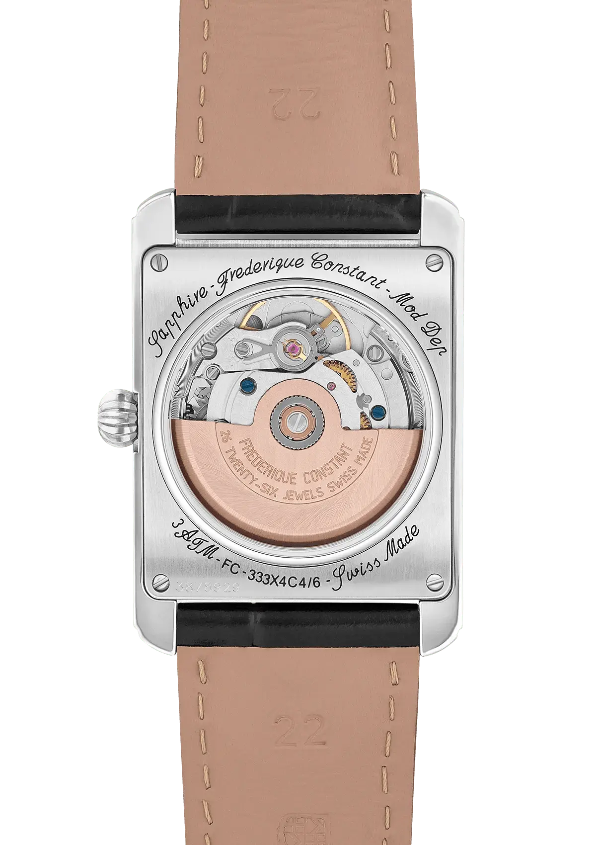 Frederique Constant Classics Carree Moonphase Automatic 42mm FC-333S4C6