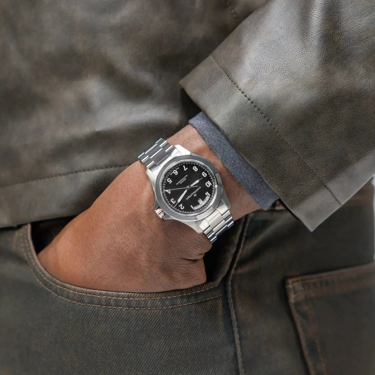 HAMILTON KHAKI FIELD King Day-Date Auto 40mm H64475131