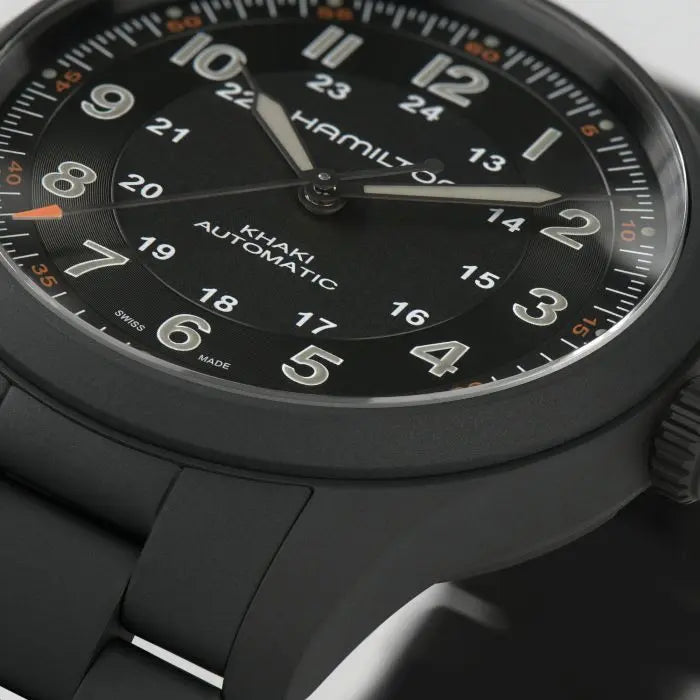 HAMILTON KHAKI FIELD TITANIUM AUTO 38MM H70215130