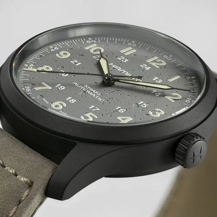 HAMILTON KHAKI FIELD TITANIUM AUTO 38MM H70215880
