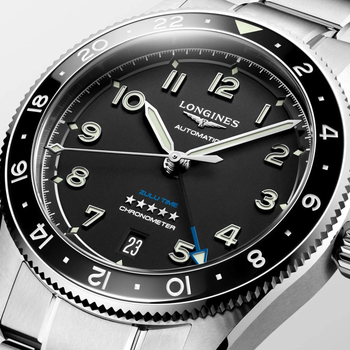 LONGINES SPIRIT ZULU TIME 39MM L38024536