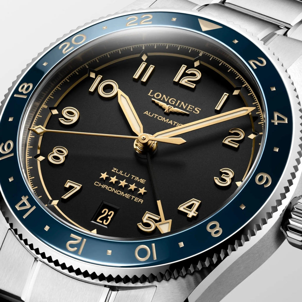 LONGINES SPIRIT ZULU TIME 39MM L38024606