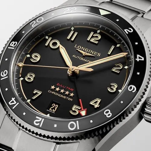 LONGINES SPIRIT ZULU TIME TITANIUM 39MM L38021536