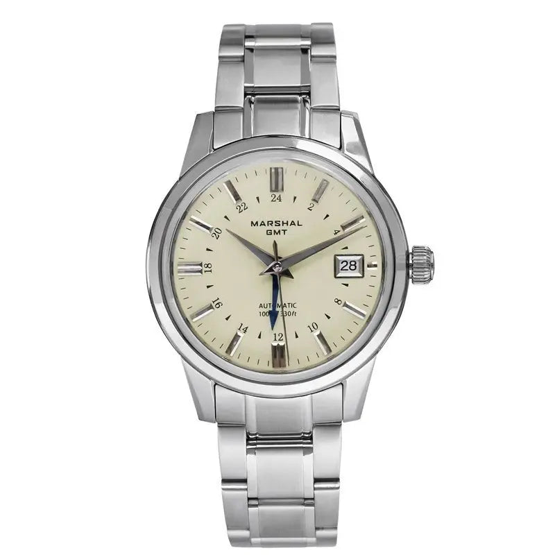 MARSHAL WATCH Men Classic 1446GMT9 (Blu)