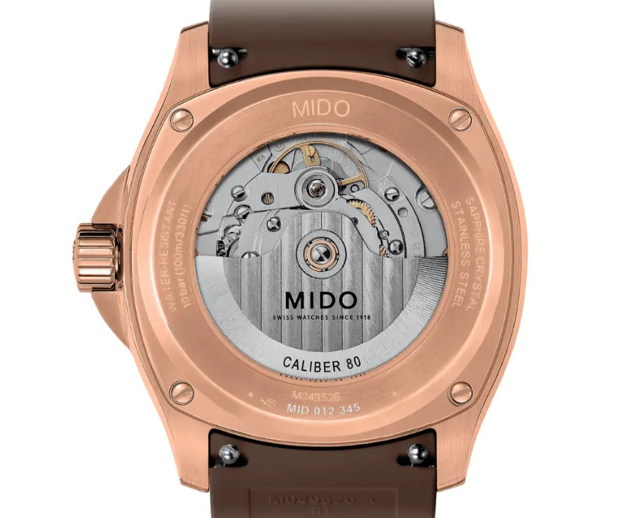 MIDO MULTIFORT TV BIG DATE 40MM M0495263729100