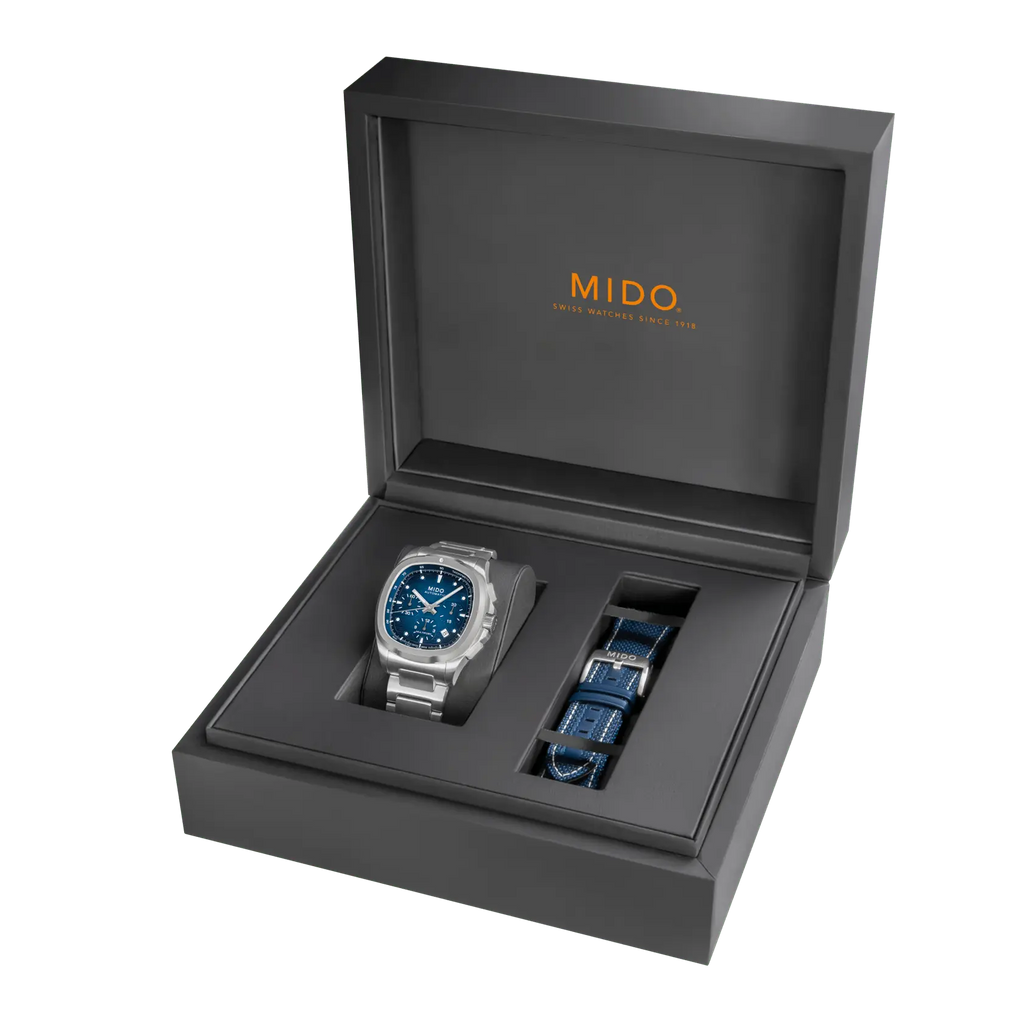 MIDO MULTIFORT TV BIG DATE CHRONOGRAPH 42MM M0495271104100