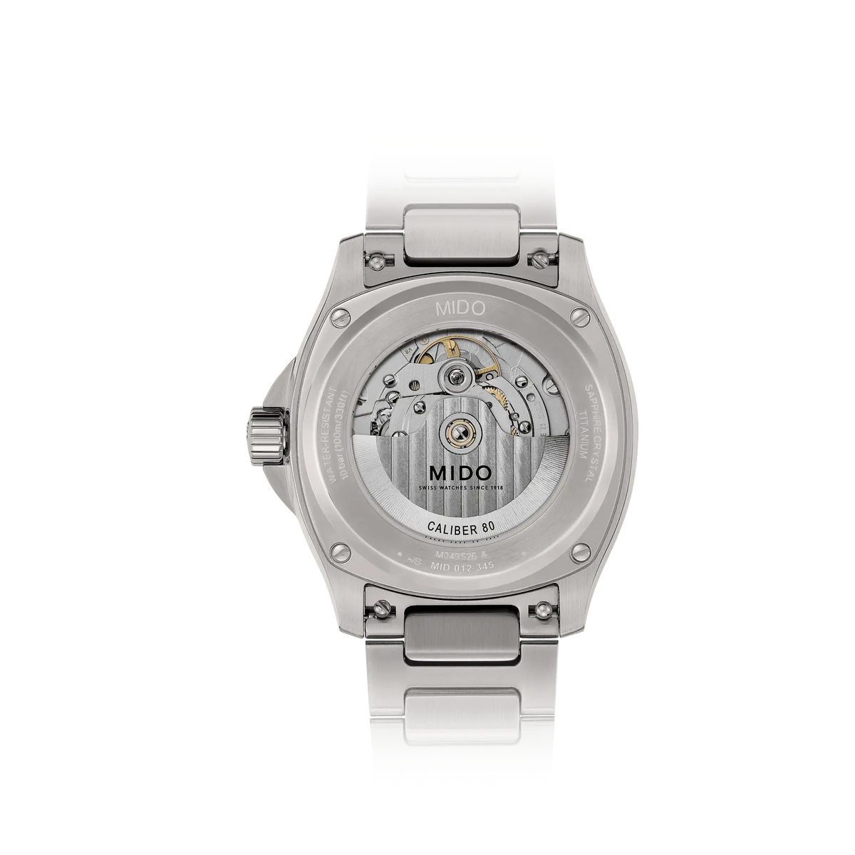MIDO MULTIFORT TV BIG DATE TITANIUM 40MM M0495264408100