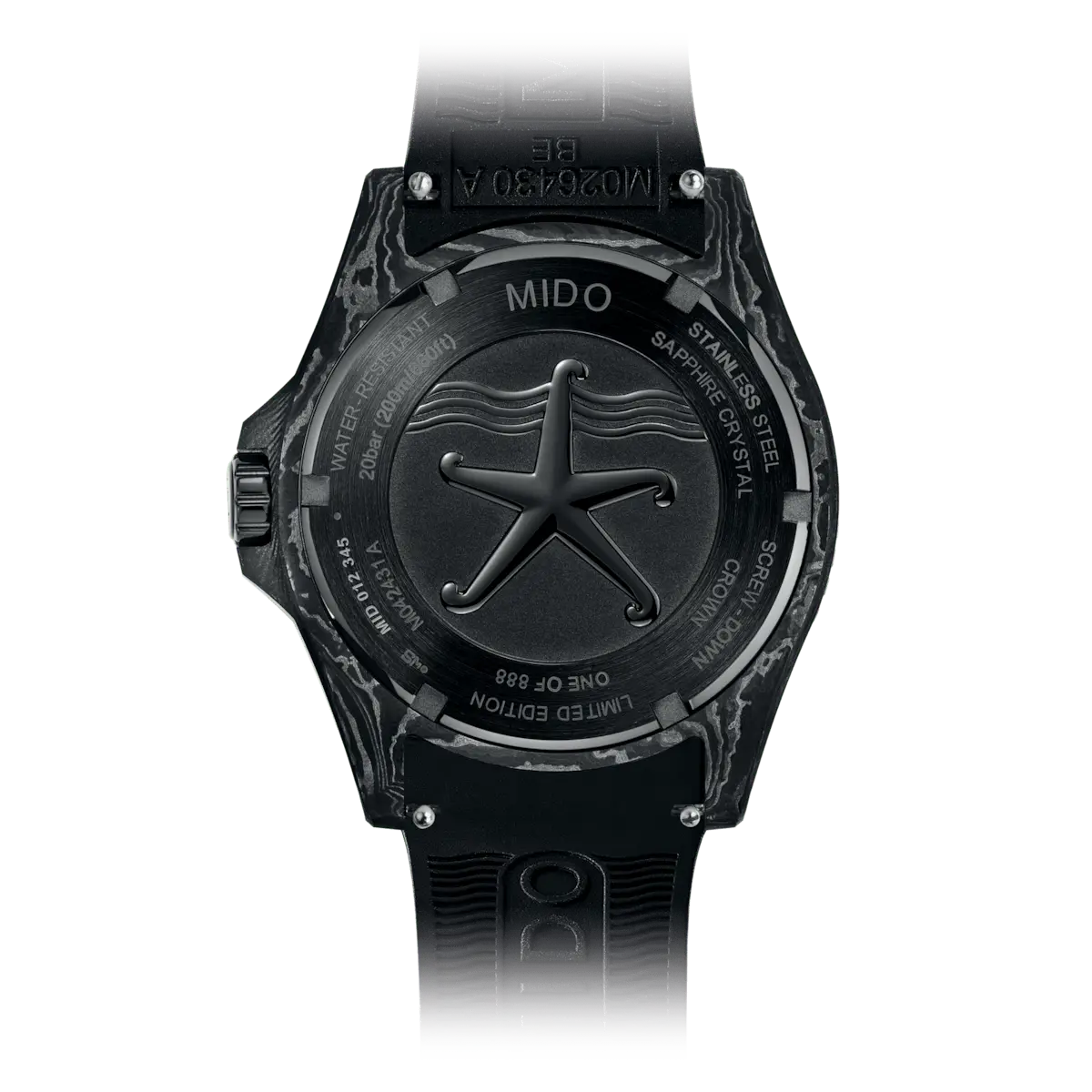 MIDO OCEAN STAR 200C CARBON 42.5MM M0424317708100