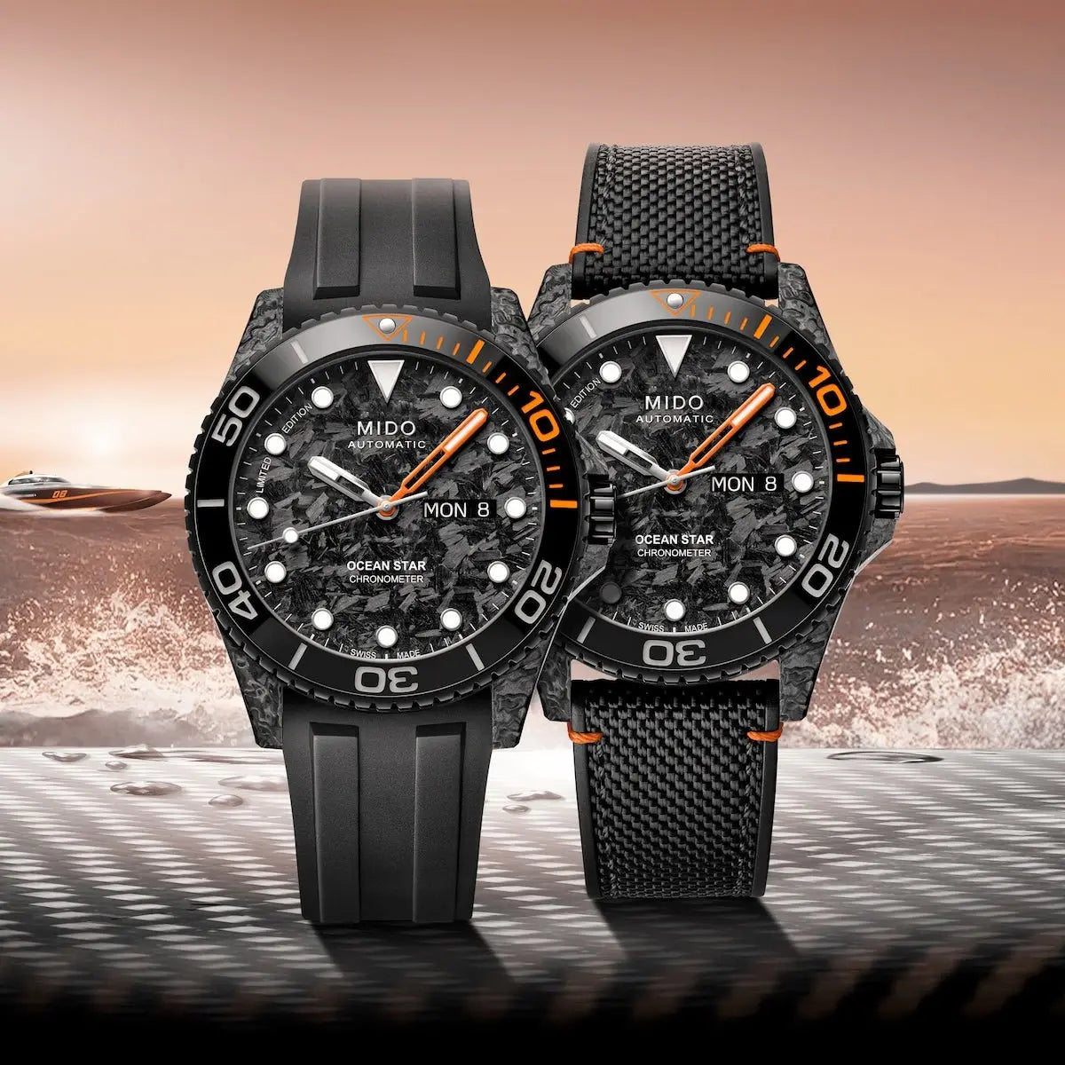 MIDO OCEAN STAR 200C CARBON 42.5MM M0424317708100