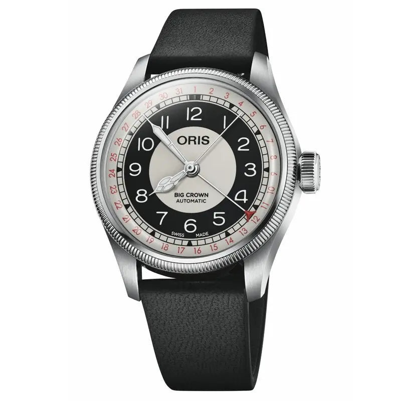ORIS BIG CROWN POINTER DATE BULLSEYE 38MM 01 754 7779 4061-07 5 19 25