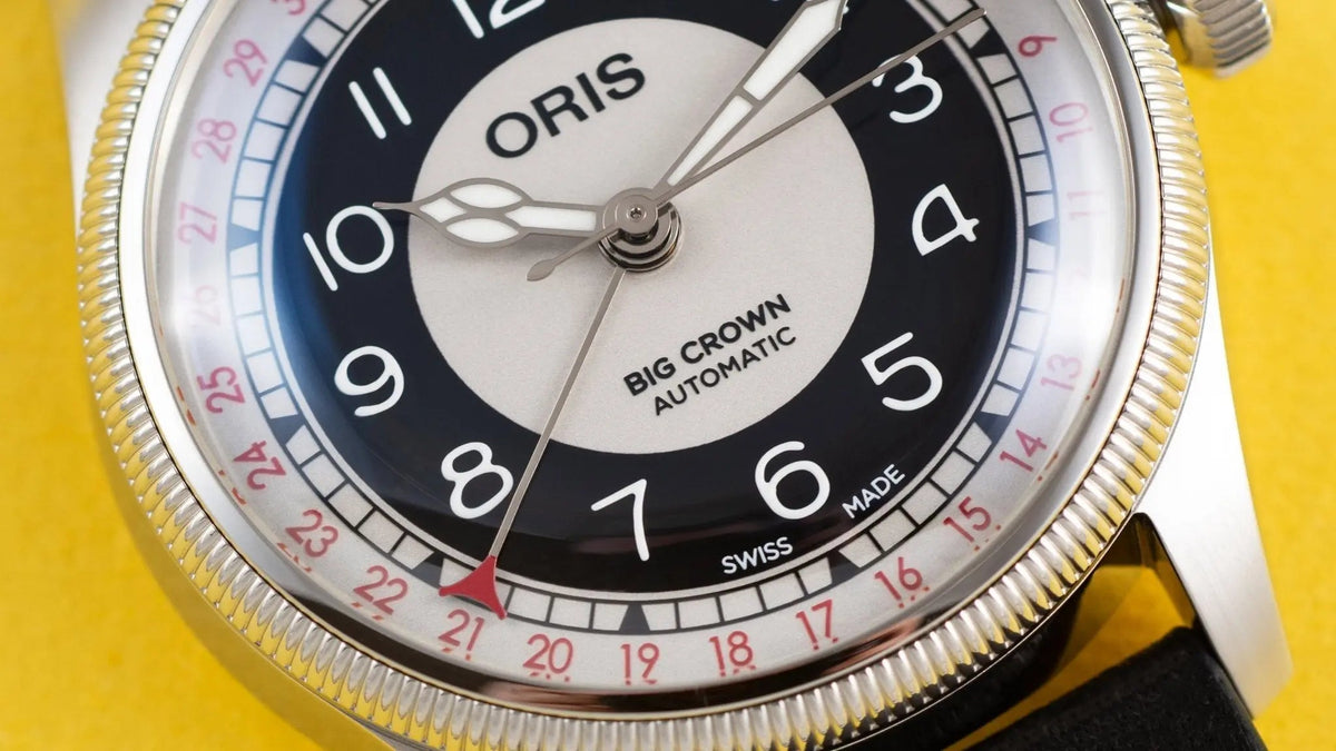 ORIS BIG CROWN POINTER DATE BULLSEYE 38MM 01 754 7779 4061-07 5 19 25