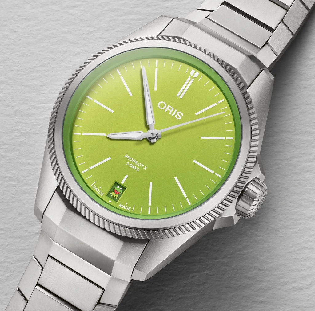 ORIS PROPILOT X Kermit Edition CALIBRE 400 39MM 01 400 7778 7157-Set