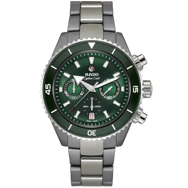 Rado Captain Cook High-Tech Ceramic Automatic Chronograph 43MM R32189313