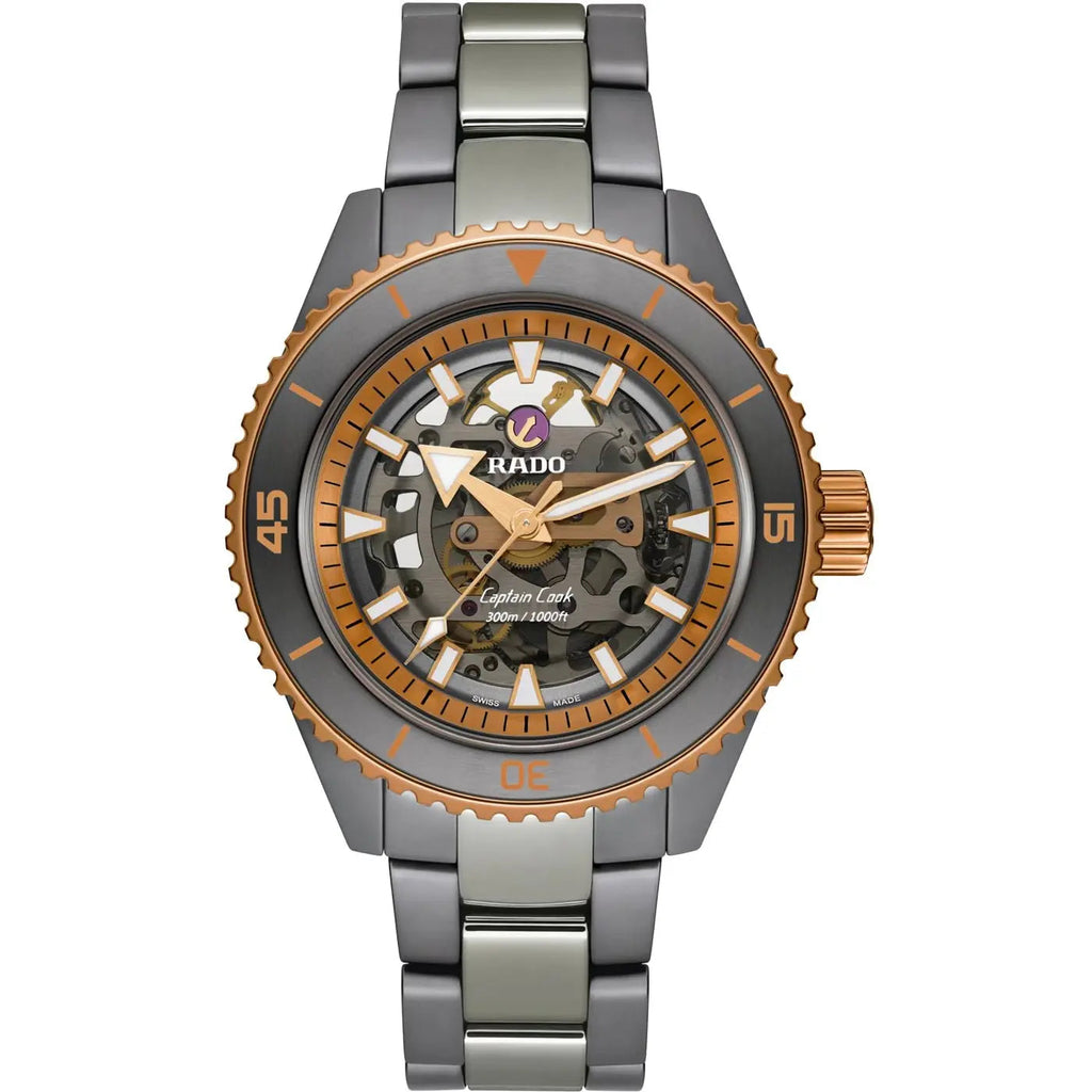 Rado Captain Cook High-Tech Ceramic Skeleton 43MM R32148162