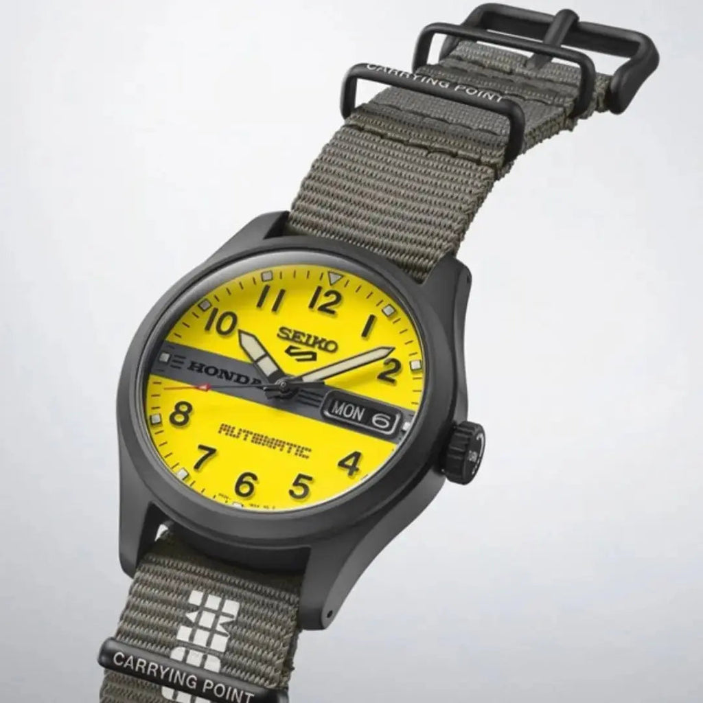 SEIKO 5 36.4MM WATCH SKX MOTOCOMPO LIMITED EDITION AUTOMATIC HDB010K1