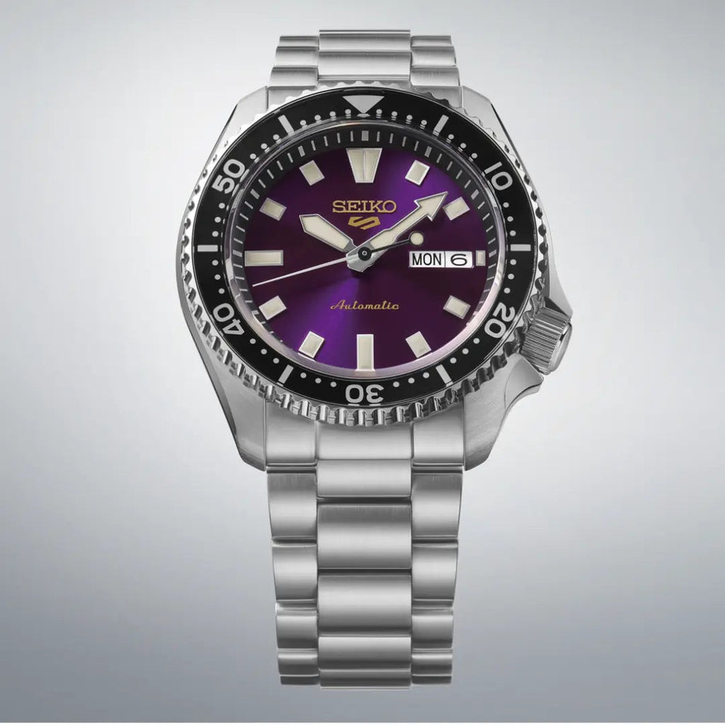 SEIKO 5 WATCH SPORTS SKX "EDO PURPLE" 145TH ANNIVERSARY LIMITED EDITION 42.5MM HDB003K1