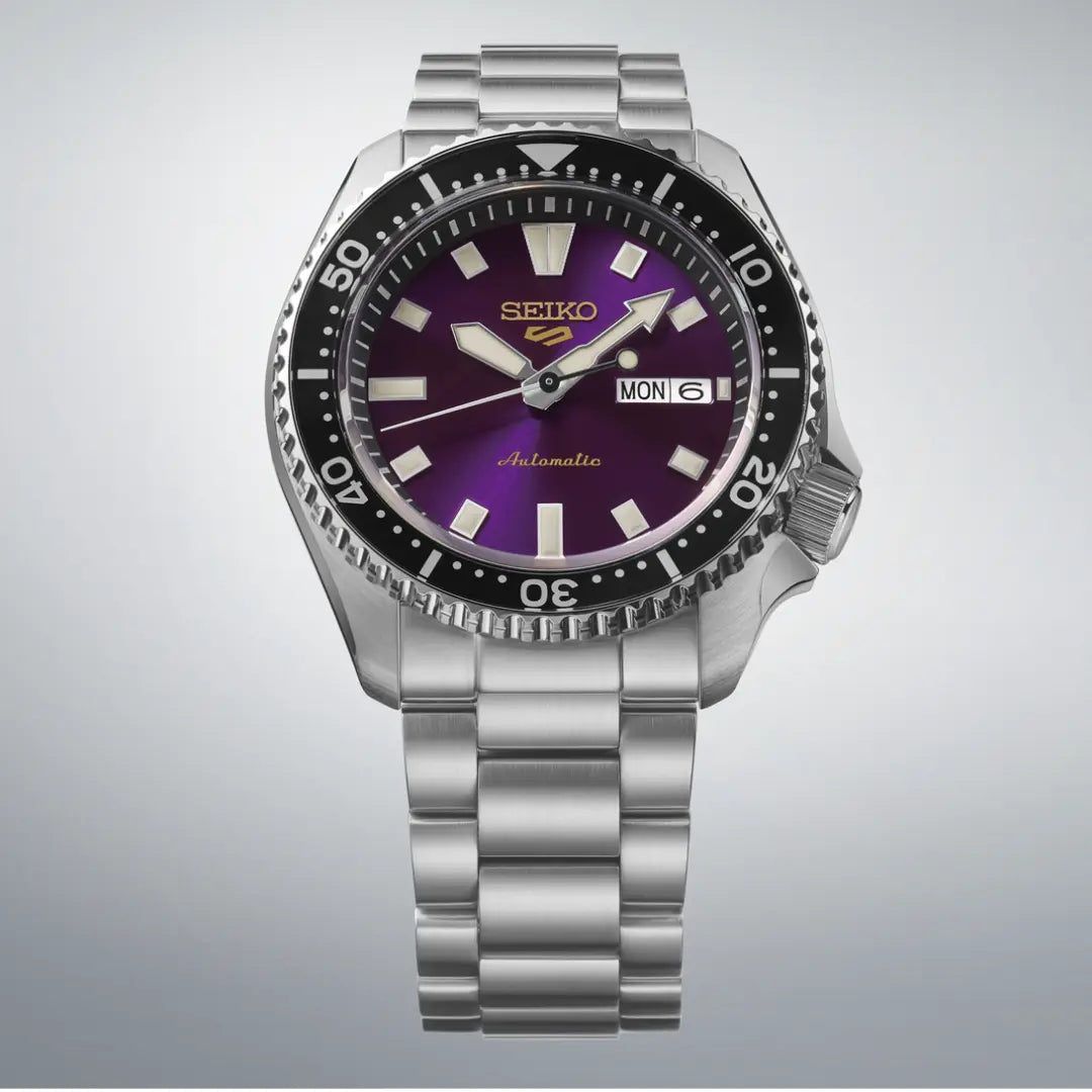 SEIKO 5 WATCH SPORTS SKX "EDO PURPLE" 145TH ANNIVERSARY LIMITED EDITION 42.5MM HDB003K1