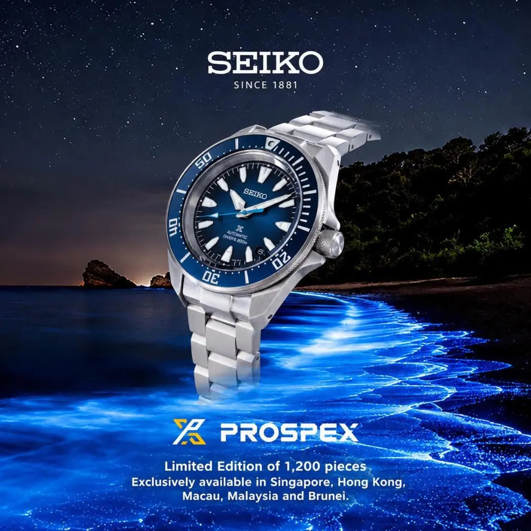 SEIKO WATCH AUTOMATIC PROSPEX 2026 THONG SIA EXCLUSIVE LIMITED EDITION JDM 41.7MM HBB006K1