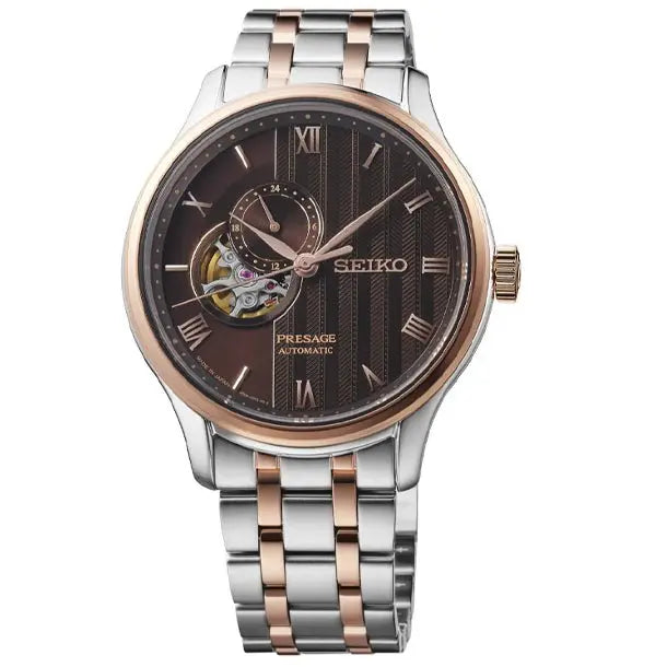SEIKO WATCH PRESAGE AUTOMATIC JAPANESE ZEN GARDEN 41.8MM SSA466J1