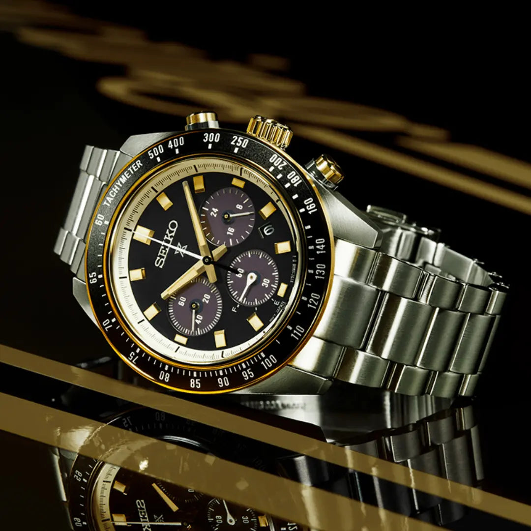 SEIKO WATCH PROSPEX ‘CIRCUIT RACE’ SOLAR SPEEDTIMER CHRONOGRAPH 41.4MM SSC941P1