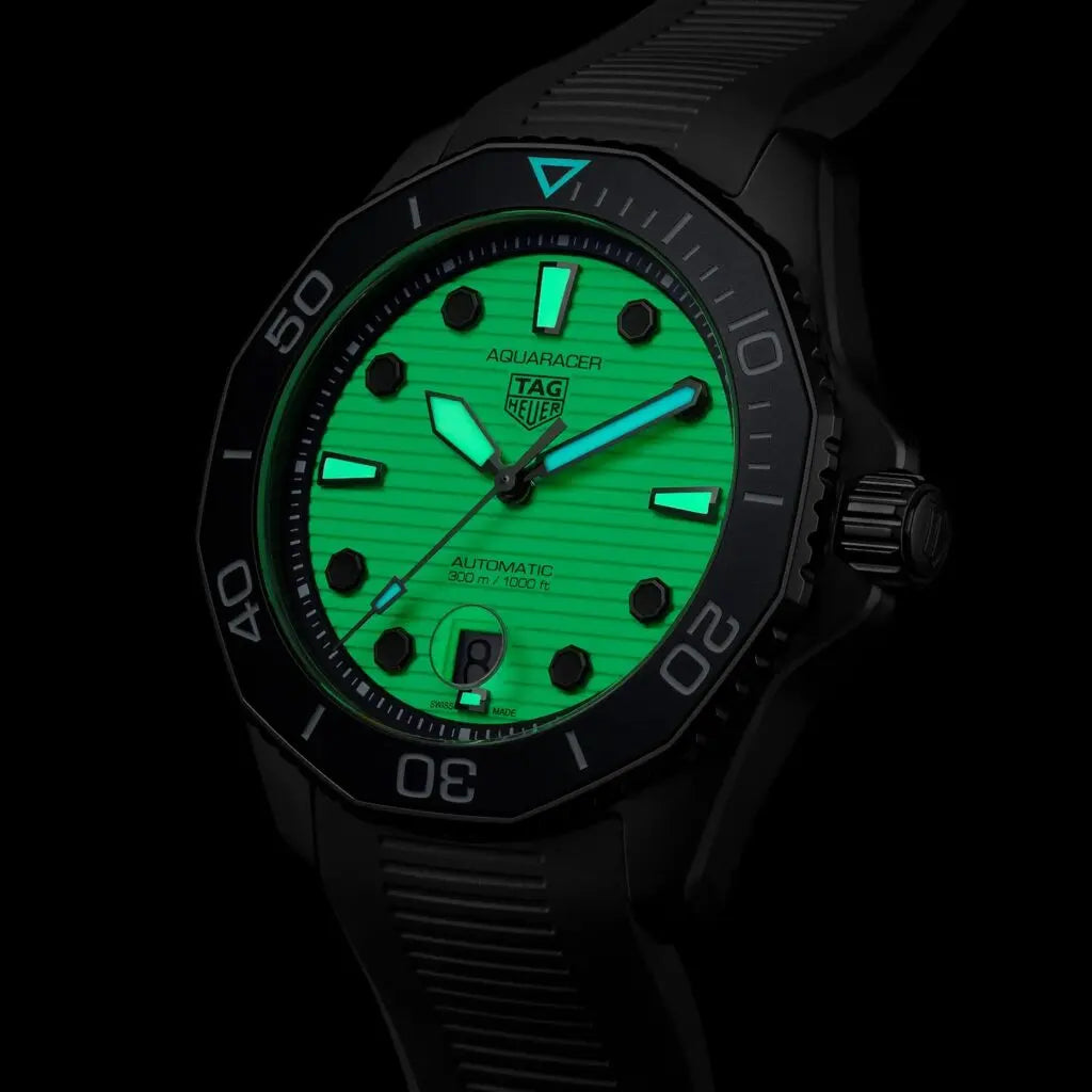 TAG Heuer Aquaracer 43mm Rubber Watch WBP201D.FT6197